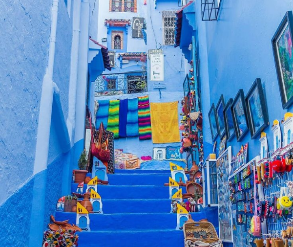 Blue streets of Chefchaouen