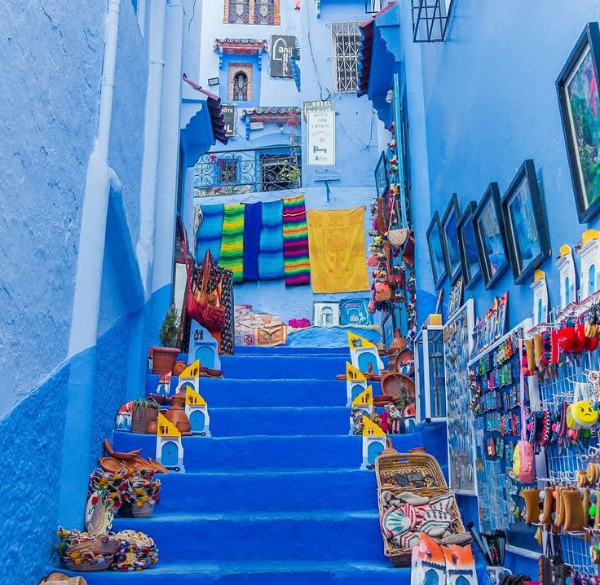 Blue streets of Chefchaouen