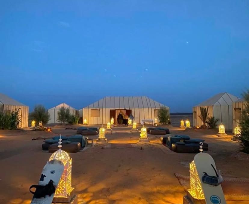 Luxury desert camp