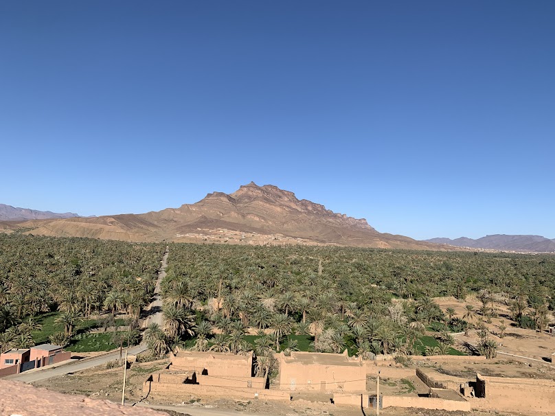 El mirador panorámico de Agdz
